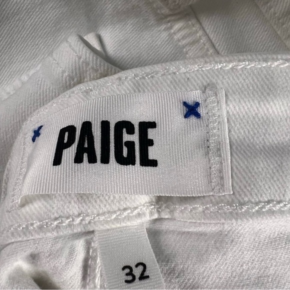 NWT Paige Skyline White Jeans Size 32 (Bin 84) - Picture 8 of 14